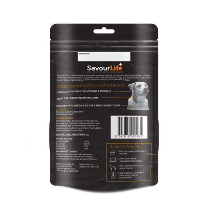 SavourLife - Australian Lamb Strips (165g)
