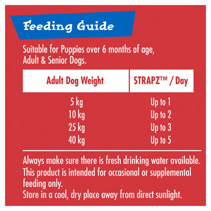 SCHMACKOS - STRAPZ Beef 1(kg)