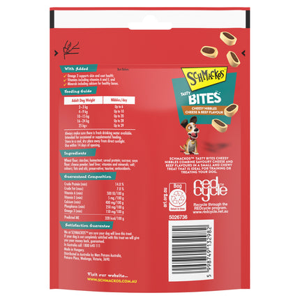 SCHMACKOS - Tasty Bites Cheese Nibbles Cheese and Beef (140g)