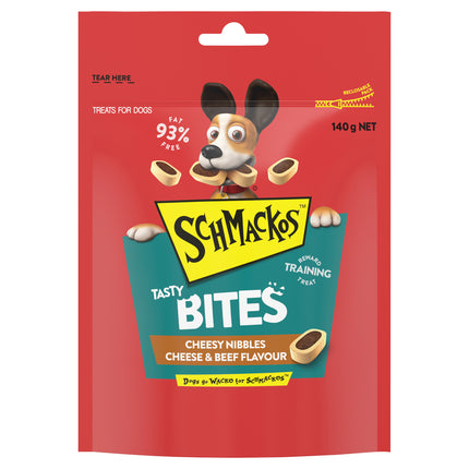 SCHMACKOS - Tasty Bites Cheese Nibbles Cheese and Beef (140g)