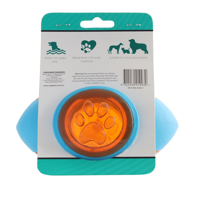 WagTime - Water Football Chew Toy