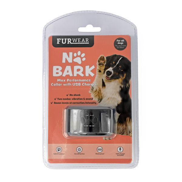Furwear No Bark Max Performance Collar With USB Pets Domain
