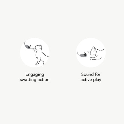 Dan & Sam - Green Witch Mouse (19cm)