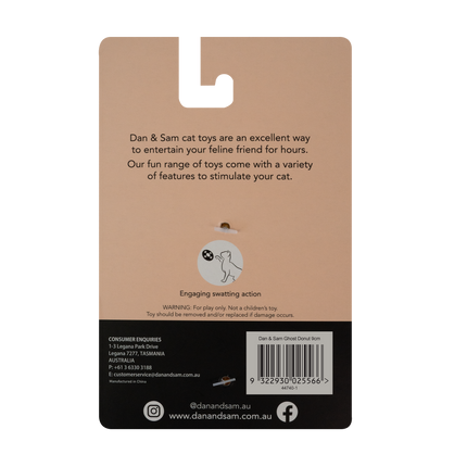 Dan & Sam - Ghost Donut (9cm)