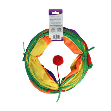 Feline First Rainbow Cat Tunnel