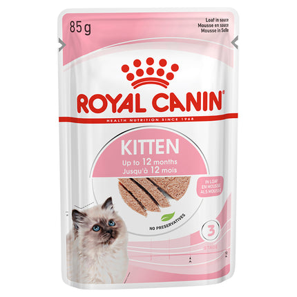 Royal Canin - Kitten in Loaf Cat Wet Food (85g x 12pk)
