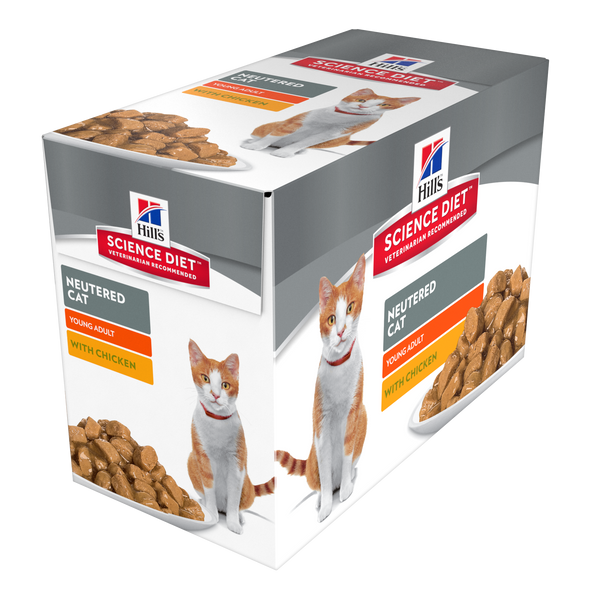 Hill s Science Diet Cat Adult Neutered Chicken 85g x 12pk