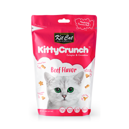 Kit Cat - Kitty Crunch Beef Cat Treats (60g)