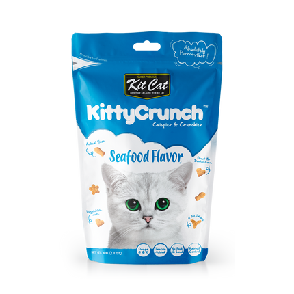 Kit Cat - Kitty Crunch Seafood Cat Treats (60g)