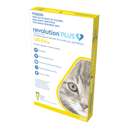 Revolution Plus - Kitten (3pk)