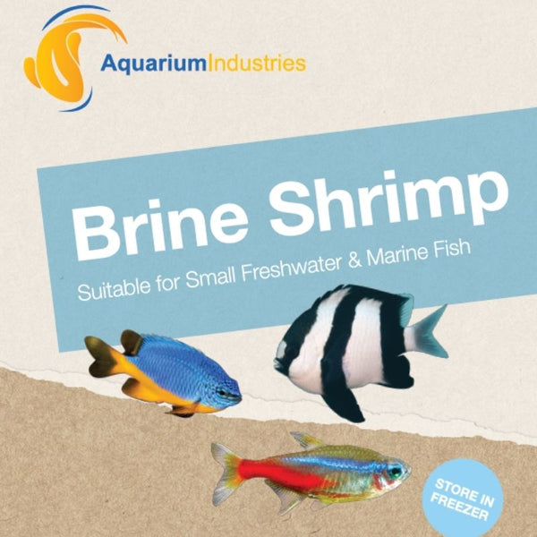 Brine shrimp store for freshwater fish