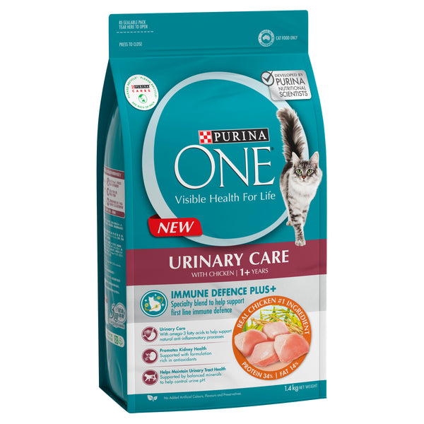 PURINA ONE Adult Urinary Care Chicken Cat Dry Food Pets Domain