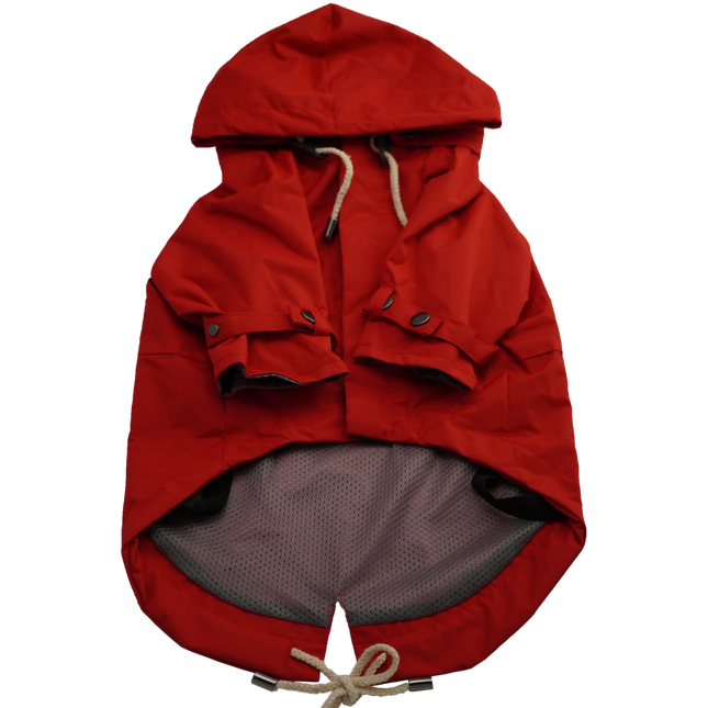 Dan & Sam - Rain Jacket (Classic Red)