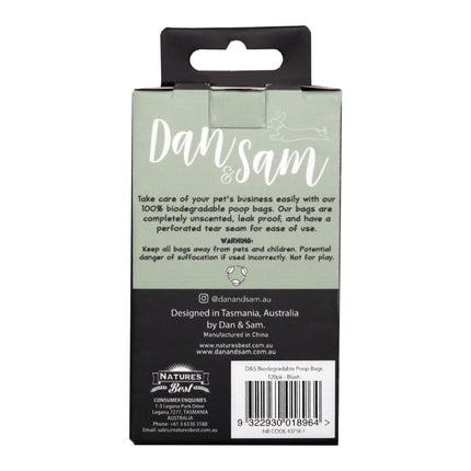 Dan & Sam - Biodegradable Poop Bags (Blush) (120pk)