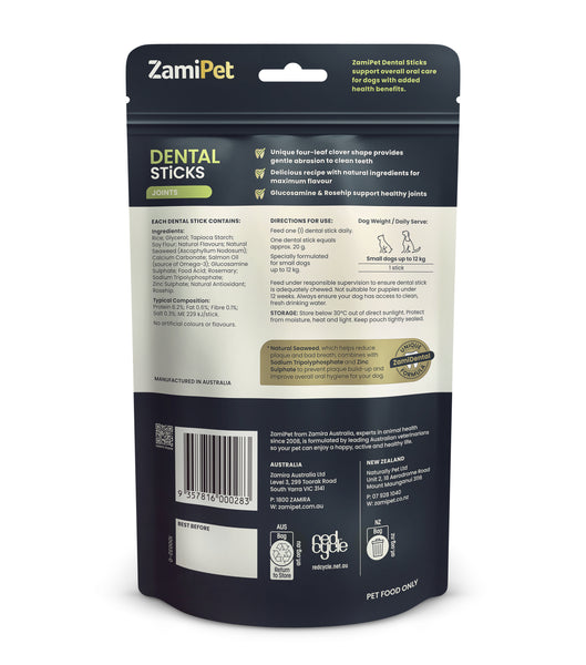 ZamiPet Dental Sticks Joints Sml Dogs (190g) Pets Domain