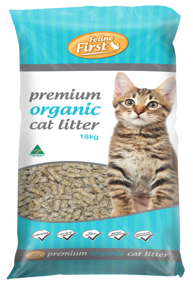 Organic sales kitty litter