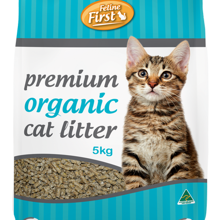Feline First Premium Organic Cat Litter 5kg