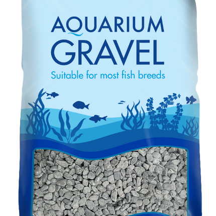 Aquamate - Natural Gravel 10kg (Dark Black)