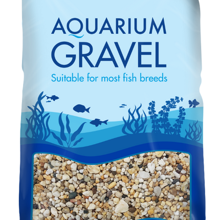 Aquamate - Natural Gravel 10kg (Gold)