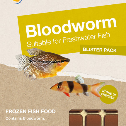 Frozen Bloodworm (100g)