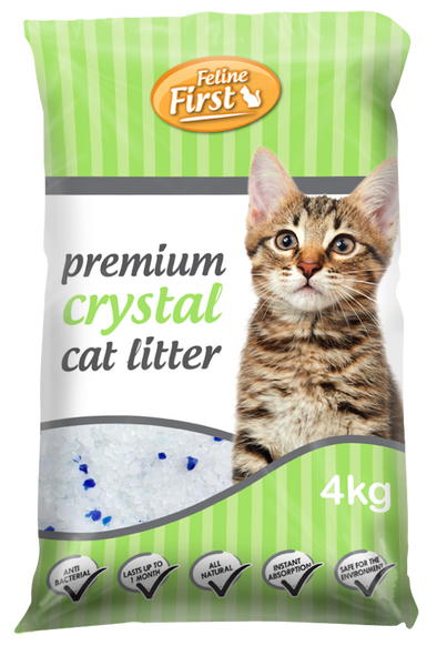 Feline First Crystal Cat Litter 4kg