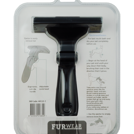 Furwear - DeShedding Tool for Large Dogs (Short/Medium Hair)