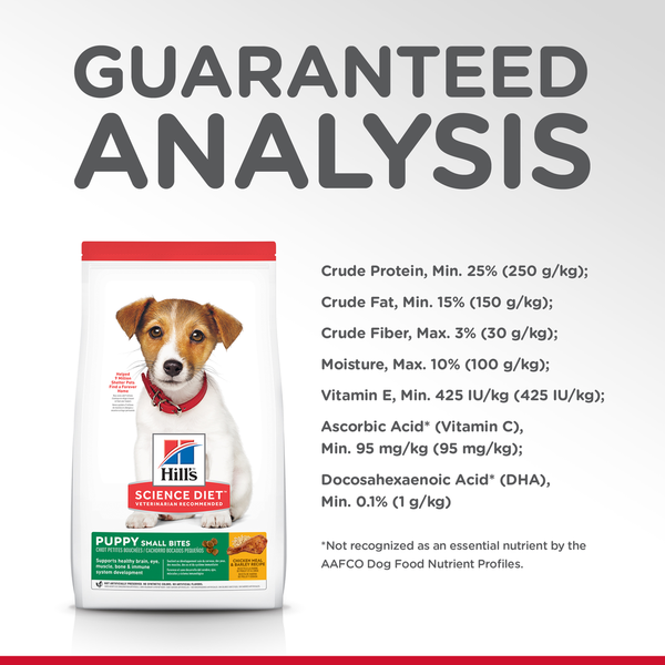Hill's science diet puppy discount small bites