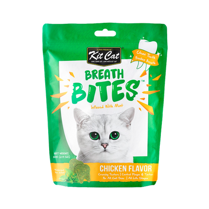 Kit Cat - Breath Bites Chicken Cat Treats (60g)