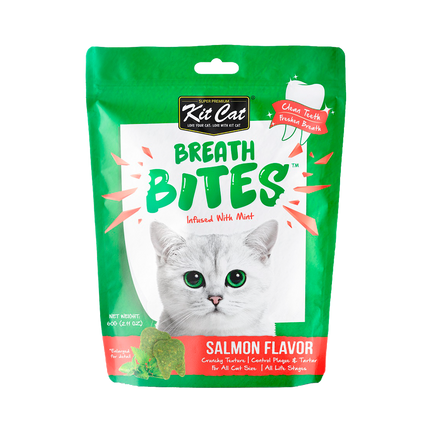 Kit Cat - Breath Bites Salmon Cat Treats (60g)