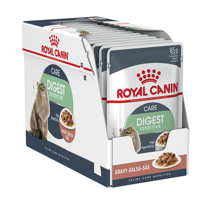 Royal Canin - Cat Digestive Sensitive Gravy Wet Food (85g x 12pk)