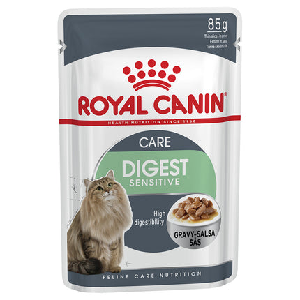 Royal Canin - Cat Digestive Sensitive Gravy Wet Food (85g x 12pk)