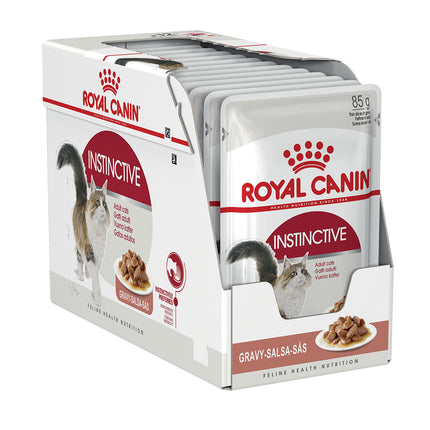 Royal Canin - Feline Adult Instinctive in Gravy Wet Food (85g x 12pk)