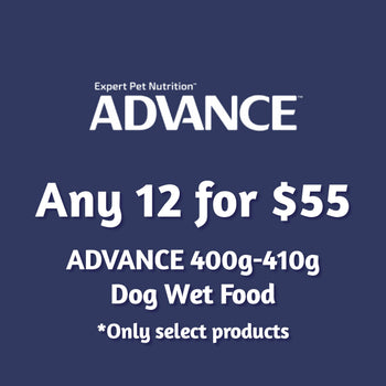 ADVANCE 400g Dog Wet Food Multi-Buy - 12 for $55