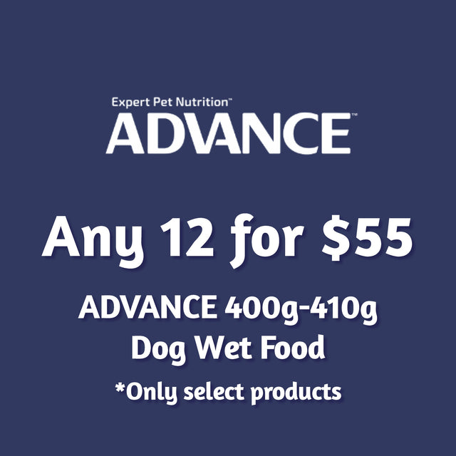 ADVANCE 400g Dog Wet Food Multi-Buy - 12 for $55