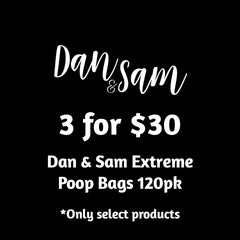 Collection image for: Dan & Sam Extreme Poop Bags 120pk Multi-Buy - 3 for $30