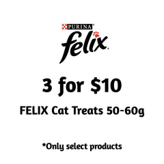 Collection image for: FELIX Cat Treats 50-60g Multi-Buy 3 for $10