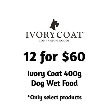 Ivory Coat Dog Wet Food 400g Multi-Buy 12 for $60