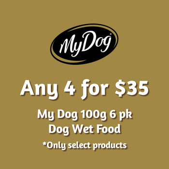 My Dog 100g x 6pk Dog Wet Food Multi-Buy - 4 for $35