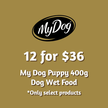 My Dog 400g Puppy Wet Food Multi-Buy - 12 for $36