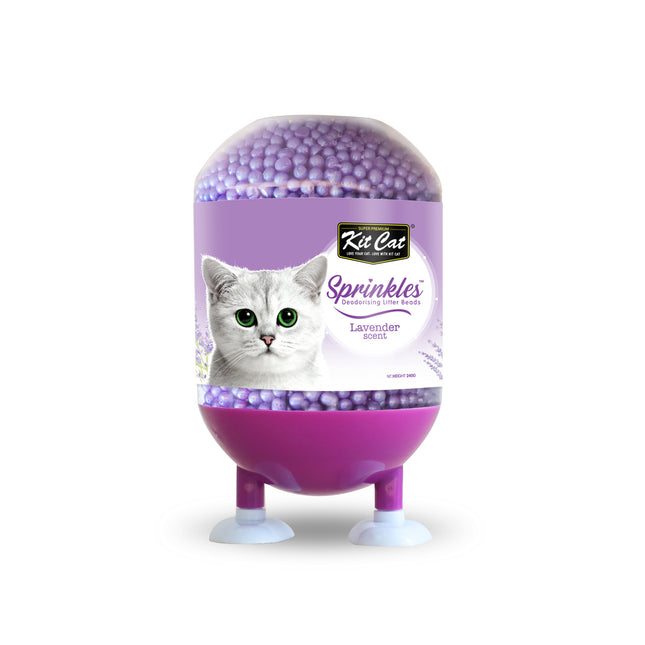 Kit Cat - Deodorising Litter Sprinkles Lavender (240g)