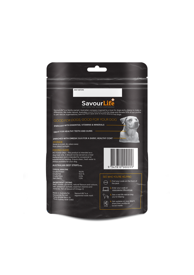 SavourLife - Australian Beef Strips (165g)