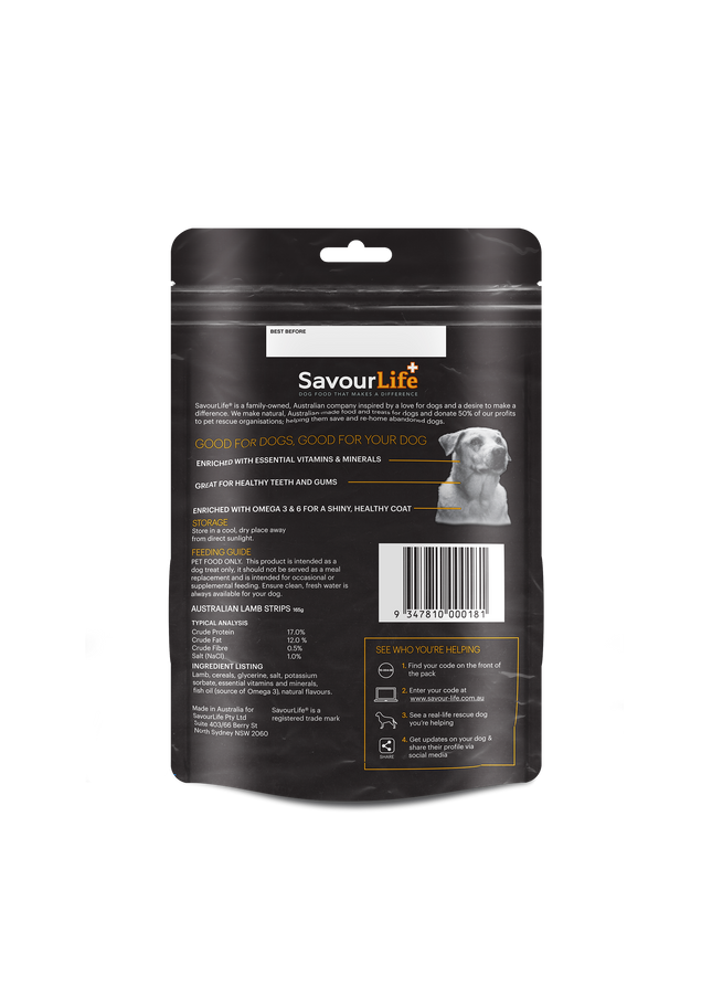 SavourLife - Australian Lamb Strips (165g)