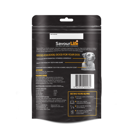 SavourLife - Australian Chicken Liver Strips (165g)