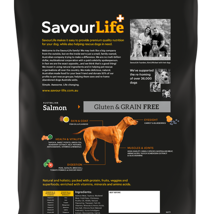 SavourLife - Grain Free Salmon Dog Dry Food (2.5kg)
