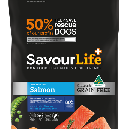 SavourLife - Grain Free Salmon Dog Dry Food (2.5kg)