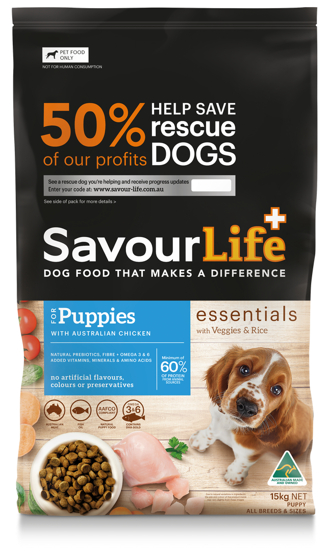 SavourLife - Essentials Chicken Puppy Dry Food (15kg)