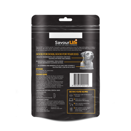 SavourLife - Australian Natural Dental Bars (Small/Medium)