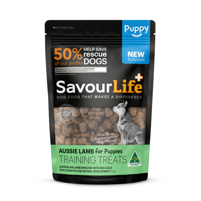 SavourLife Australian Lamb Puppy Training Treats 165g