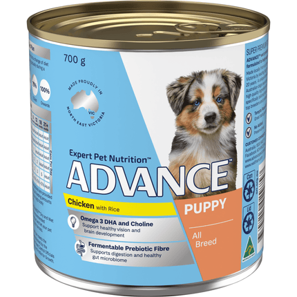 ADVANCE - Puppy Growth Chicken with Rice Dog Wet Food (700g)