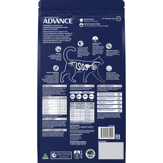 Advance Dry Multi-Cat Chicken and Ocean Fish 2kg